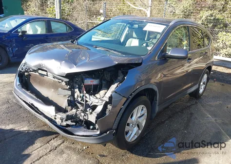 2015 Honda Cr-V Ex-L из США, поврежденный, VIN 2HKRM3H73FH552201